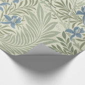 William Morris Larkspur Bloemenbehang Cadeaupapier (Hoek)