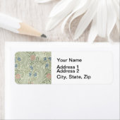 William Morris Larkspur Bloemenbehang Etiket (Insitu)