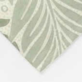 William Morris Larkspur Bloemenbehang Fleece Deken (Hoek)