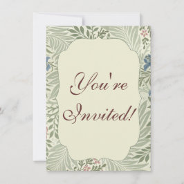 William Morris Larkspur Bloemenbehang Kaart