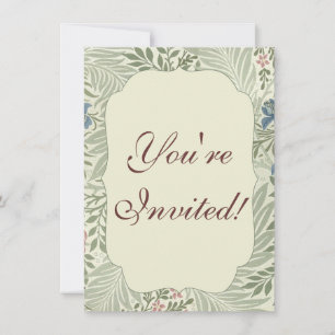 William Morris Larkspur Bloemenbehang Kaart