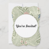 William Morris Larkspur Bloemenbehang Kaart (Voorkant)