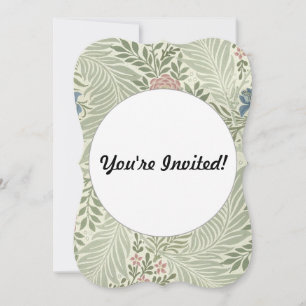 William Morris Larkspur Bloemenbehang Kaart