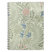 William Morris Larkspur Bloemenbehang Notitieboek (Voorkant)