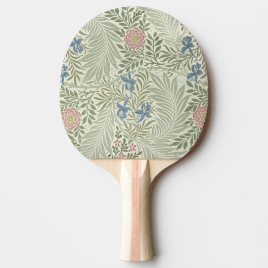 William Morris Larkspur Bloemenbehang Tafeltennisbatje (Voorkant)