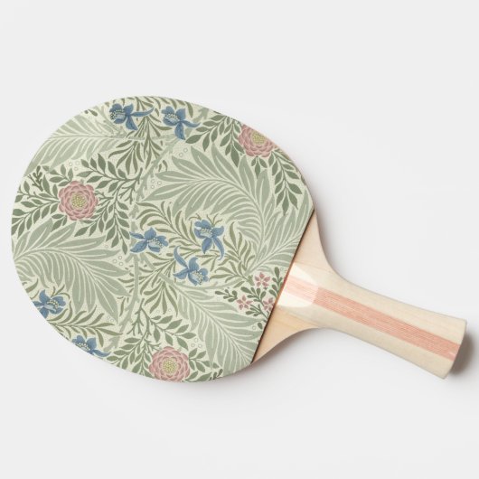 William Morris Larkspur Bloemenbehang Tafeltennisbatje (Zijkant)