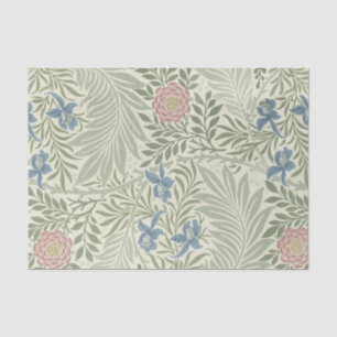 William Morris Larkspur Bloemenbehang Tissuepapier