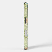 William Morris Larkspur Bloempatroon Case-Mate iPhone Case (Achterkant / Rechts)