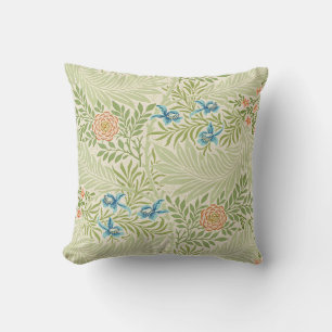 William Morris Larkspur Bloempatroon Kussen