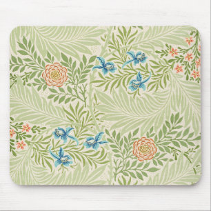 William Morris Larkspur Bloempatroon Muismat