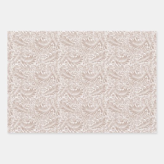 William Morris  Larkspur Botanisch Patroon Inpakpapier Vel (Voorkant 3)