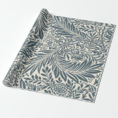 William Morris Larkspur Cadeaupapier (Uitgerold)