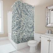 William Morris Larkspur Douchegordijn (In situ)