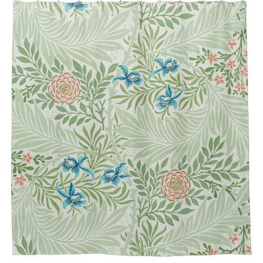William Morris Larkspur Douchegordijn (Voorkant)
