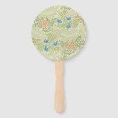 William Morris Larkspur Floral Pattern Handwaaier (Achterkant)