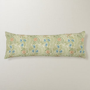 William Morris Larkspur Floral Pattern Lichaamskussen