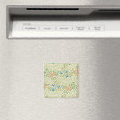 William Morris Larkspur Floral Pattern Magneet (Insitu (Vaatwasser))