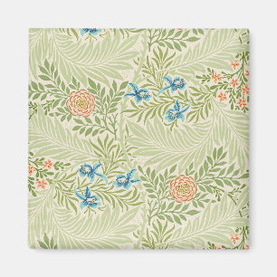 William Morris Larkspur Floral Pattern Magneet