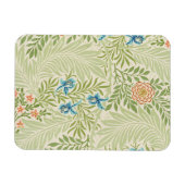 William Morris Larkspur Floral Pattern Magneet (Horizontaal)