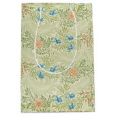 William Morris Larkspur Floral Pattern Medium Cadeauzakje (Voorkant)