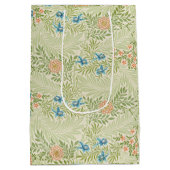 William Morris Larkspur Floral Pattern Medium Cadeauzakje (Achterkant)