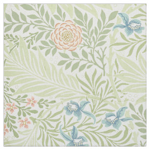 William Morris Larkspur Floral Pattern Stof