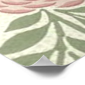 William Morris Larkspur Floral Wallpaper Pattern Poster (Hoek)