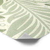 William Morris Larkspur Floral Wallpaper Pattern Poster (Hoek)