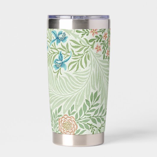 William Morris Larkspur Geïsoleerde Drinkbeker (Achterkant)