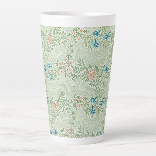 William Morris Larkspur Latte Mok (Voorkant)