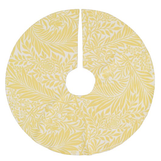 William Morris - Larkspur Leaves & Flower Pattern Kerstboom Rok (Voorkant)