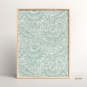 William Morris Larkspur Natuur Floral  Art Poster