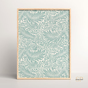 William Morris Larkspur Natuur Floral  Art Poster