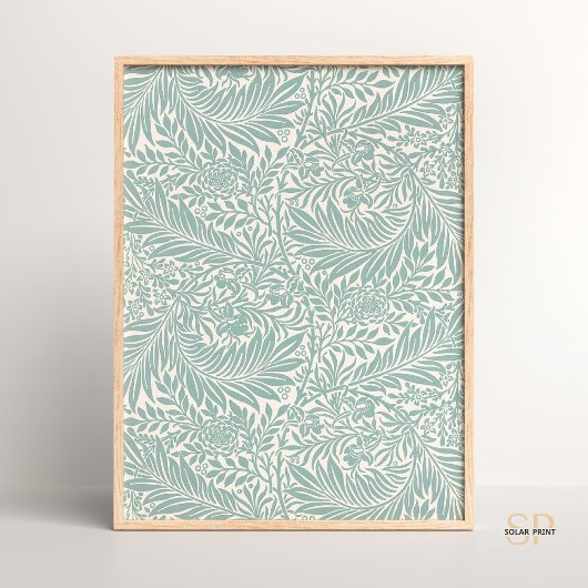 William Morris Larkspur Natuur Floral  Art Poster