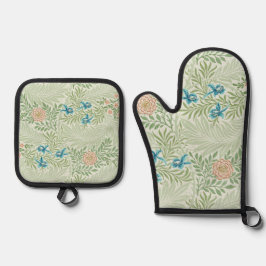 William Morris Larkspur Ovenwant & Pannenlap Set