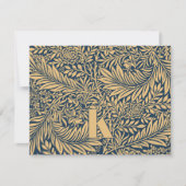  William Morris Larkspur Patroon Note Kaart Notitiekaartje (Voorkant)