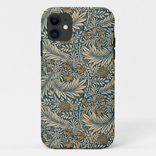  William Morris Larkspur Pattern Case-Mate iPhone Case (Achterkant)
