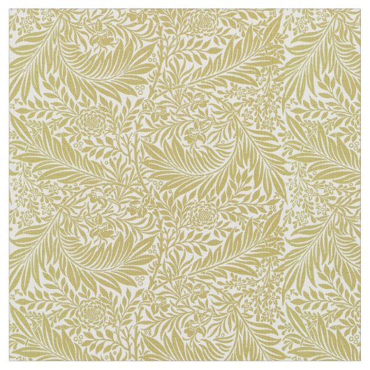 William Morris  Larkspur Pattern Stof (Close Up)