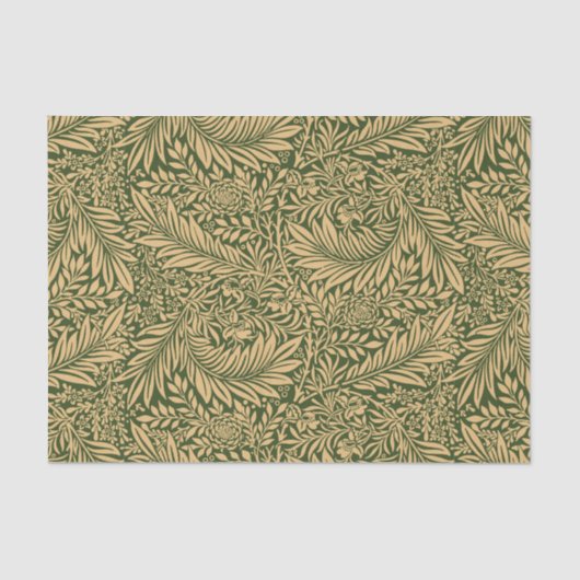 William Morris Larkspur Pattern Tissuepapier (Voorkant)