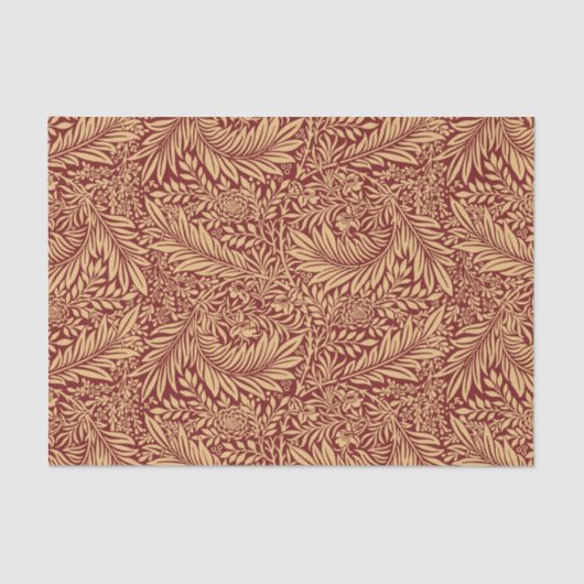  William Morris Larkspur Pattern Tissuepapier (Voorkant)