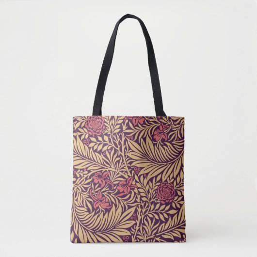 William Morris Larkspur Pattern Tote Bag (Voorkant)