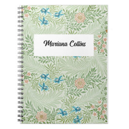 William Morris Larkspur Persoonlijk Notitieboek