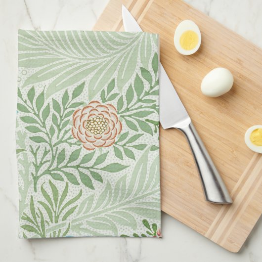 William Morris Larkspur Theedoek (Quarter Fold)