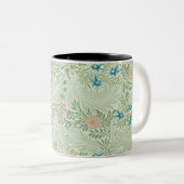 William Morris Larkspur Tweekleurige Koffiemok (Voorkant rechts)