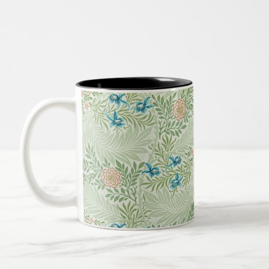 William Morris Larkspur Tweekleurige Koffiemok (Links)