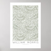 William Morris Larkspur Wall Art Print (Voorkant)