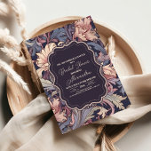  William Morris Lavender Bridal Kaart