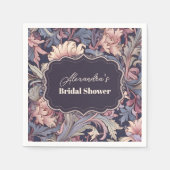William Morris Lavender Bridal Servet (Voorkant)