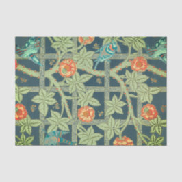 William Morris LEAF EN VOGEL PATROON tissuepapier