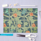 William Morris LEAF EN VOGEL PATROON tissuepapier (Craft)